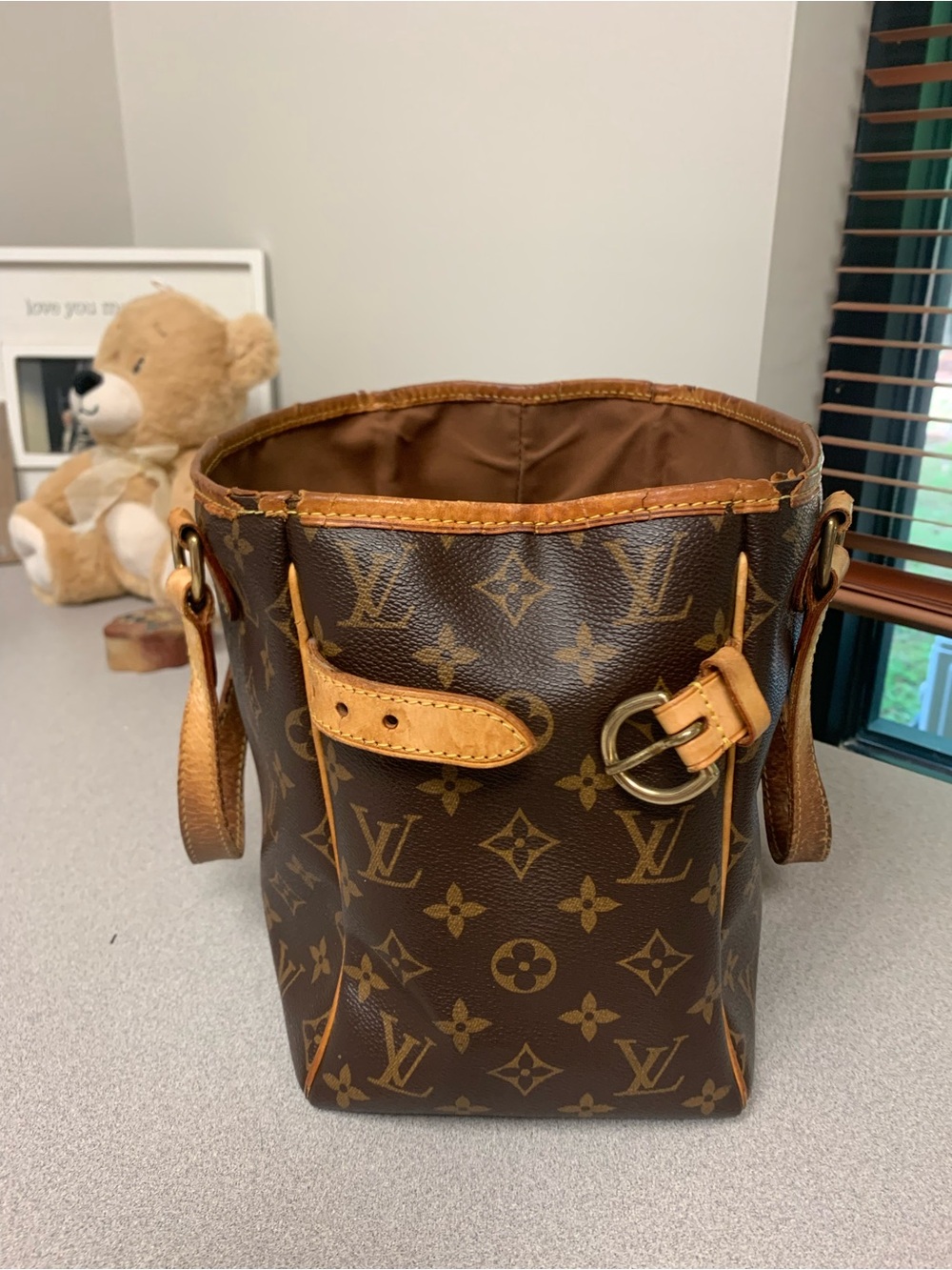 Louis Vuitton Brown Batignolles Vertical MI0056 - Picture 2 of 9